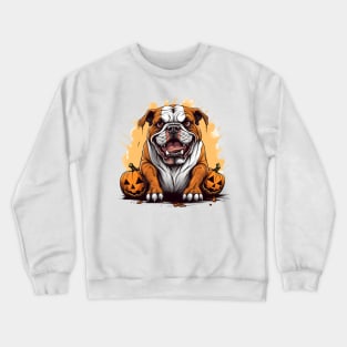 Halloween Bulldog #6 Crewneck Sweatshirt